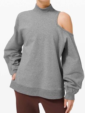 Lululemon LA Asymmetrical-Cut-Out Crew